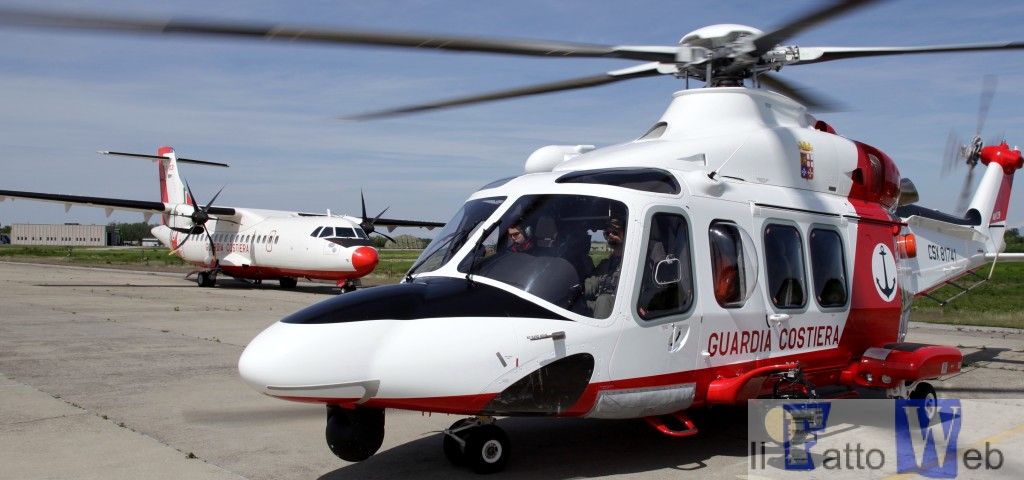 elicottero AW139 ed aeroplano ATR42MP
